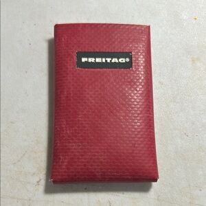 Freitag Red Card Holder